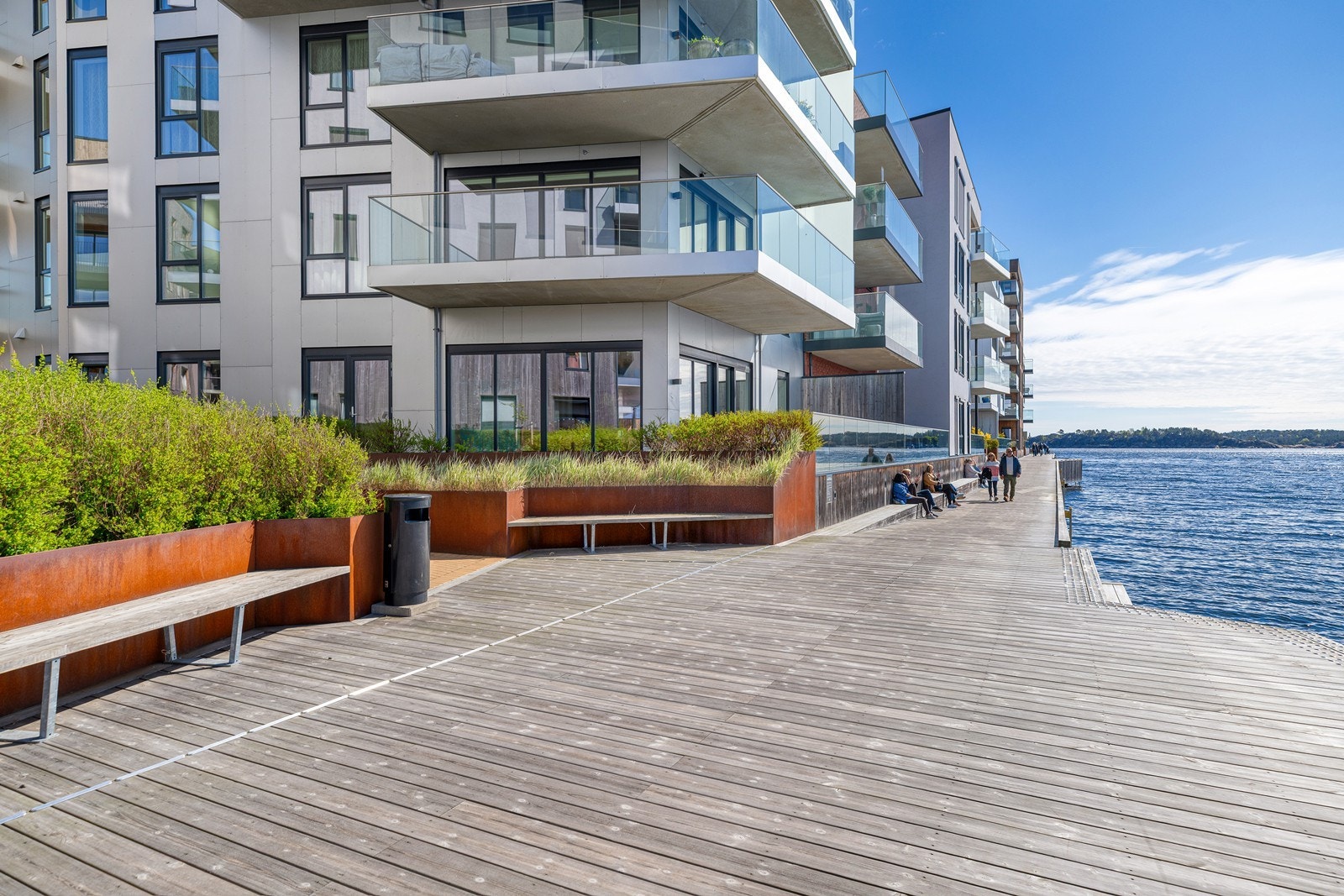 Promenaden i Kanalbyen Galleribilde