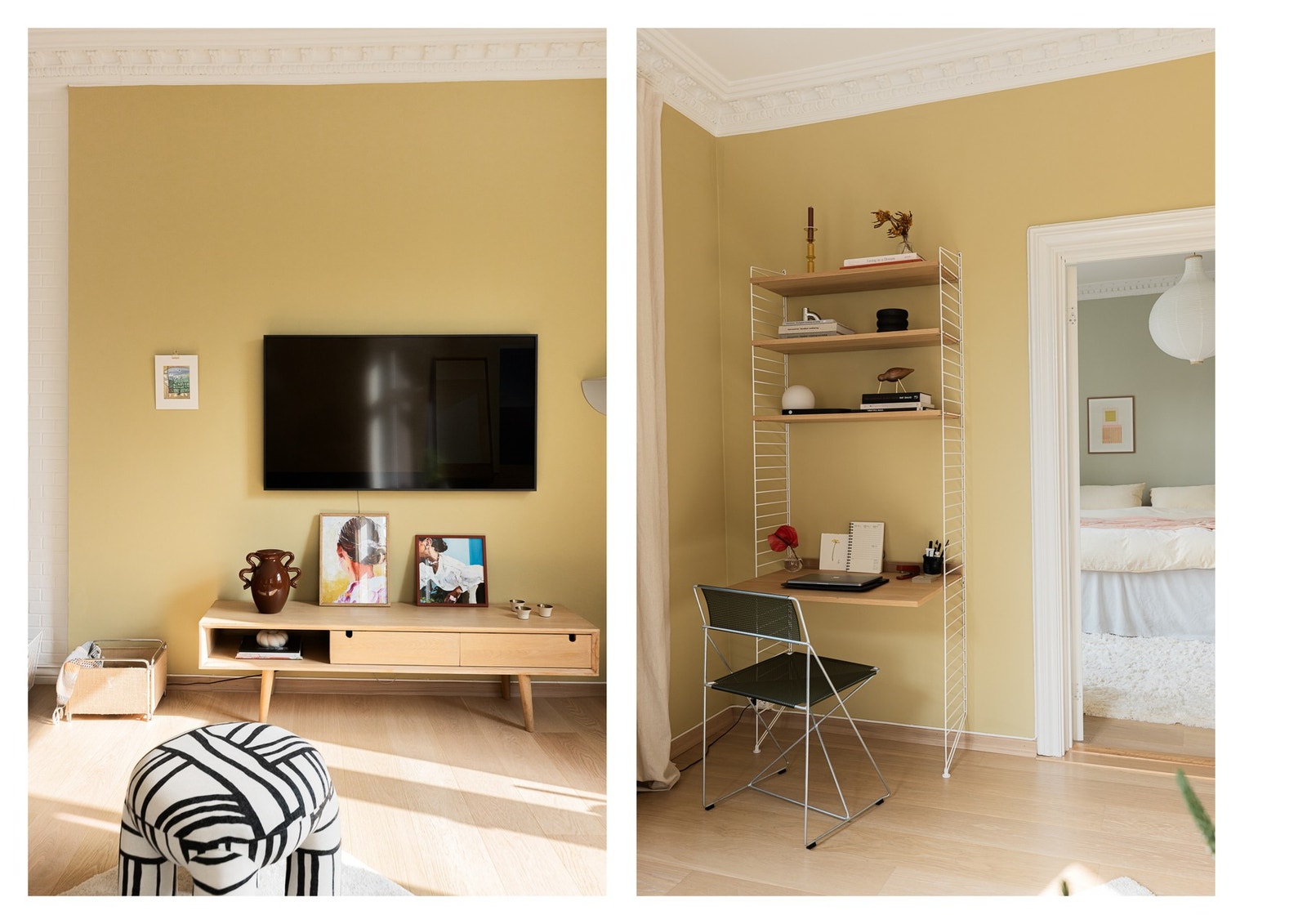 Det kan enkelt innredes med ulike soner for både egentid og sosialt samvær. Galleribilde