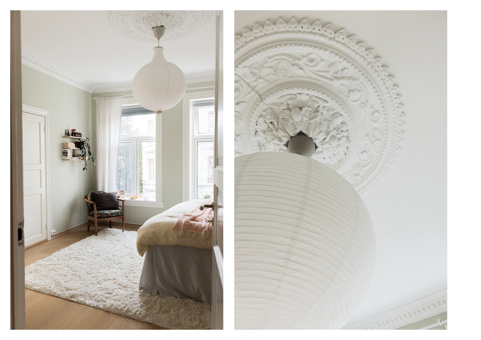 Også på soverommet er det nydelige detaljer. Galleribilde