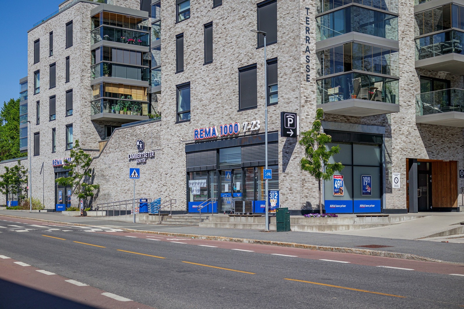 Rema 1000 på Lambertseter. Galleribilde