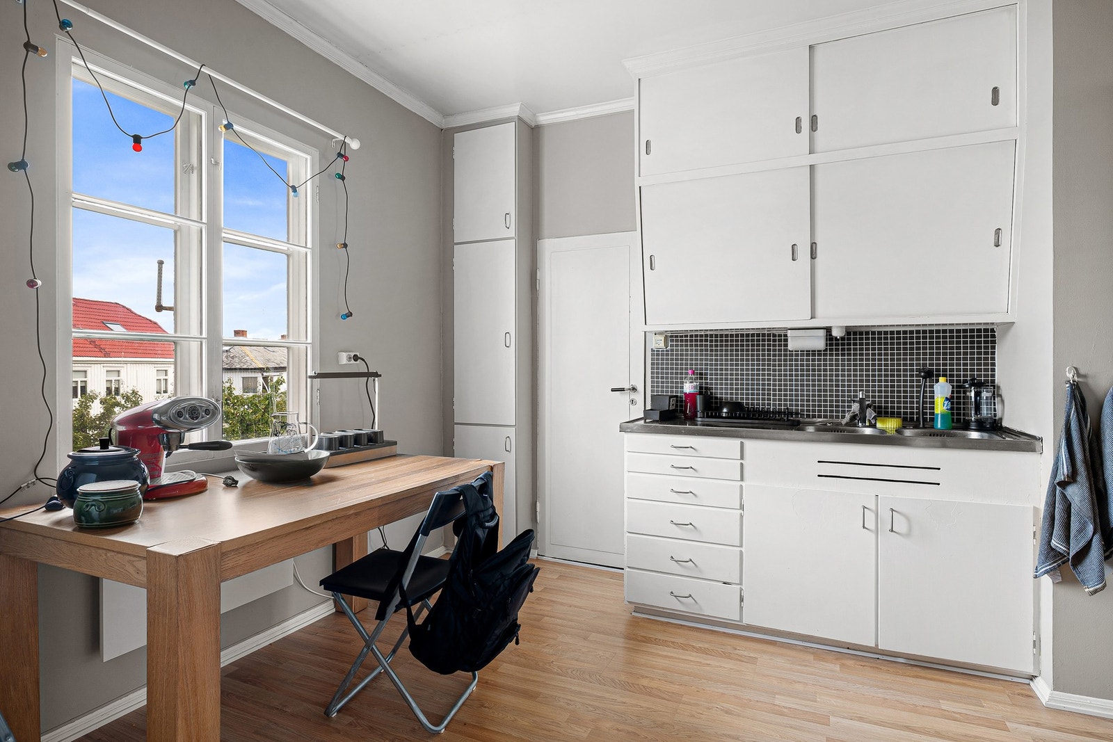 Spiseseksjonen finner sin naturlige plassering på kjøkken. Galleribilde