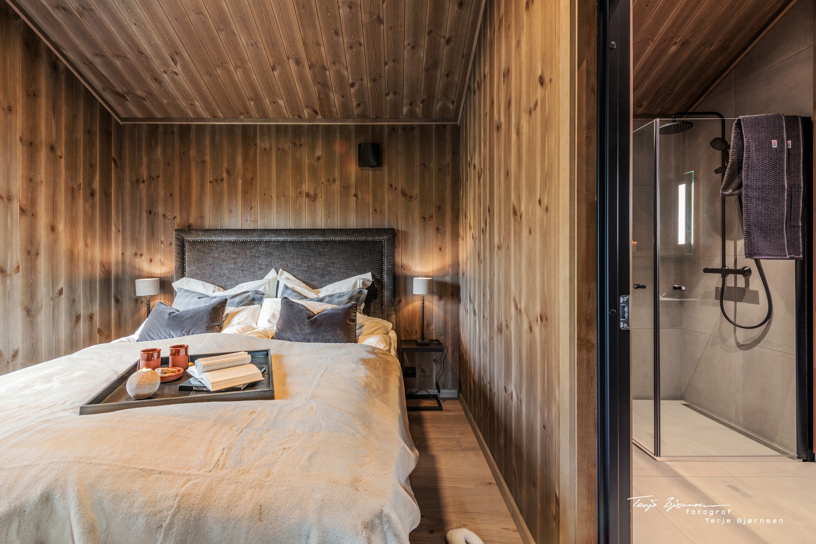 Interiør fra en lignende hytte med tilvalg! Galleribilde