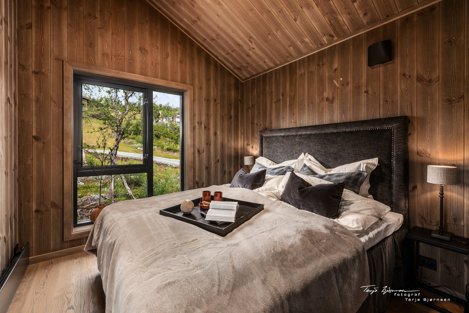 Interiør fra en lignende hytte med tilvalg! Galleribilde