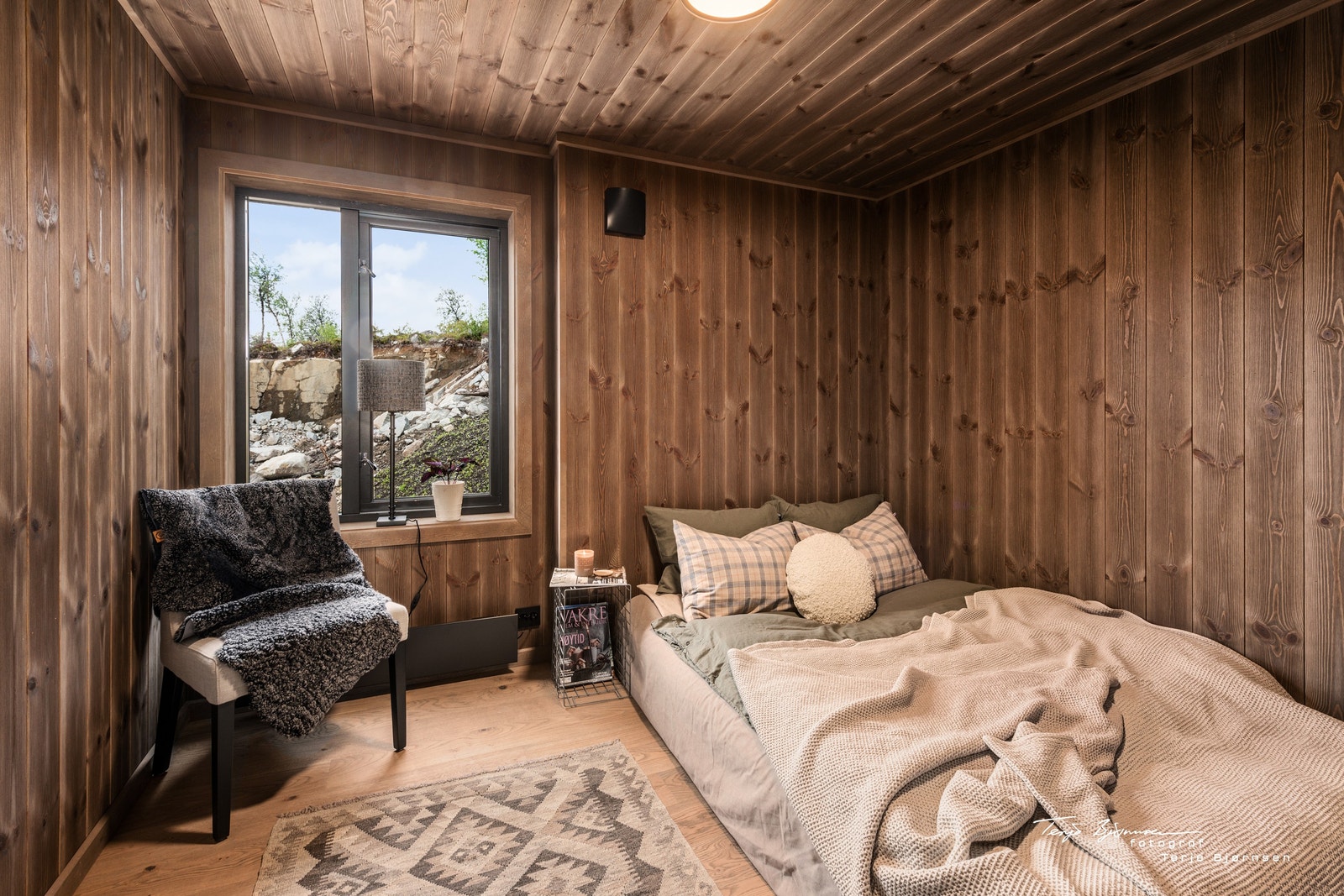 Interiør fra en lignende hytte med tilvalg! Galleribilde