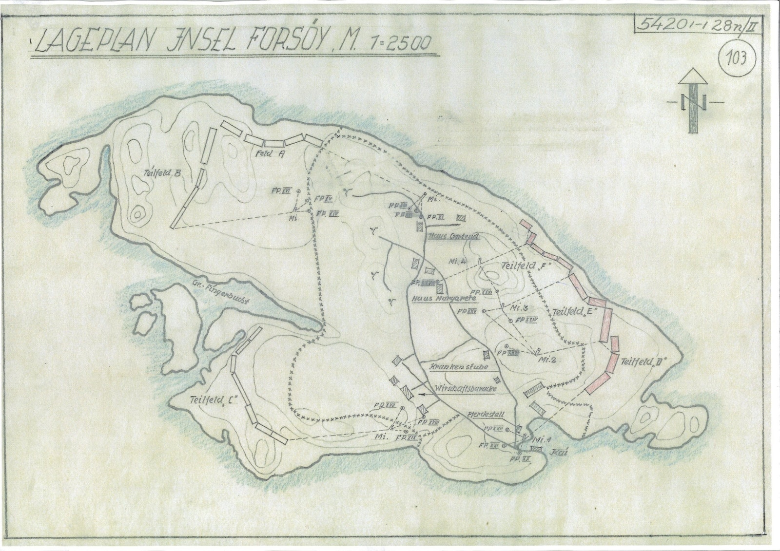Et skattekart fra virkeligheten (Statsarkivet)! Galleribilde