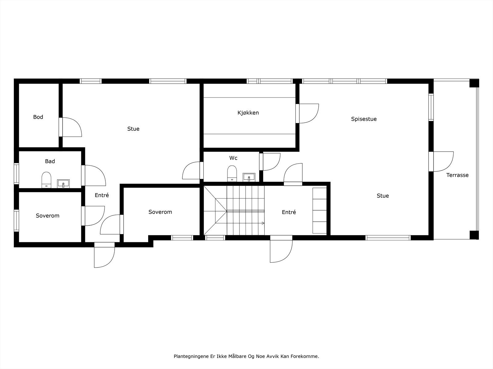 Plantegning - 1. etasje Galleribilde