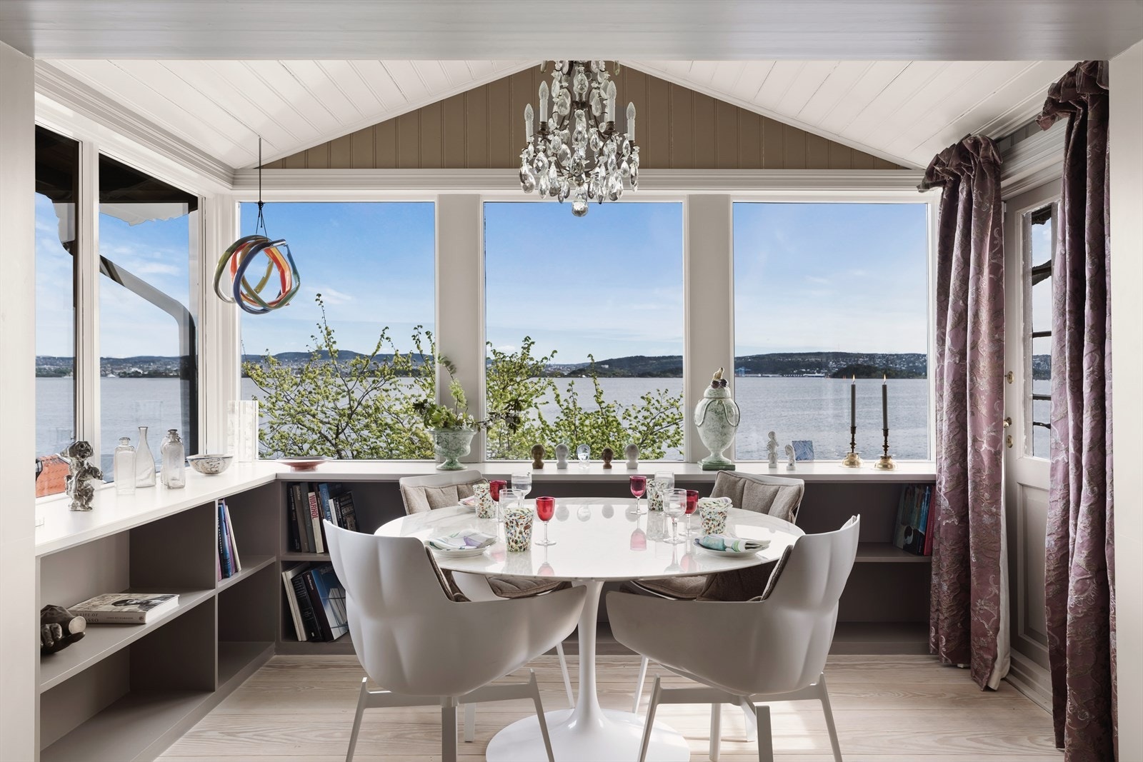 Frokost/middagsidyll Galleribilde