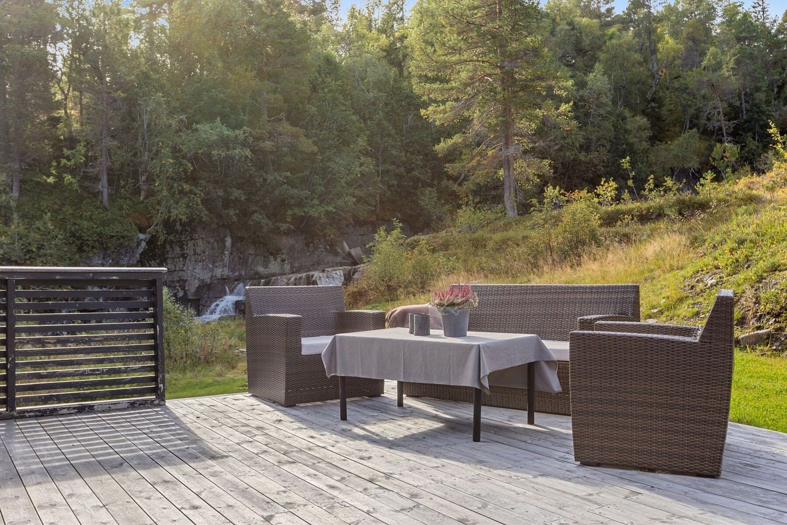 Her kan du invitere venner og familie til hyggelige sosiale sammenkomster. Galleribilde