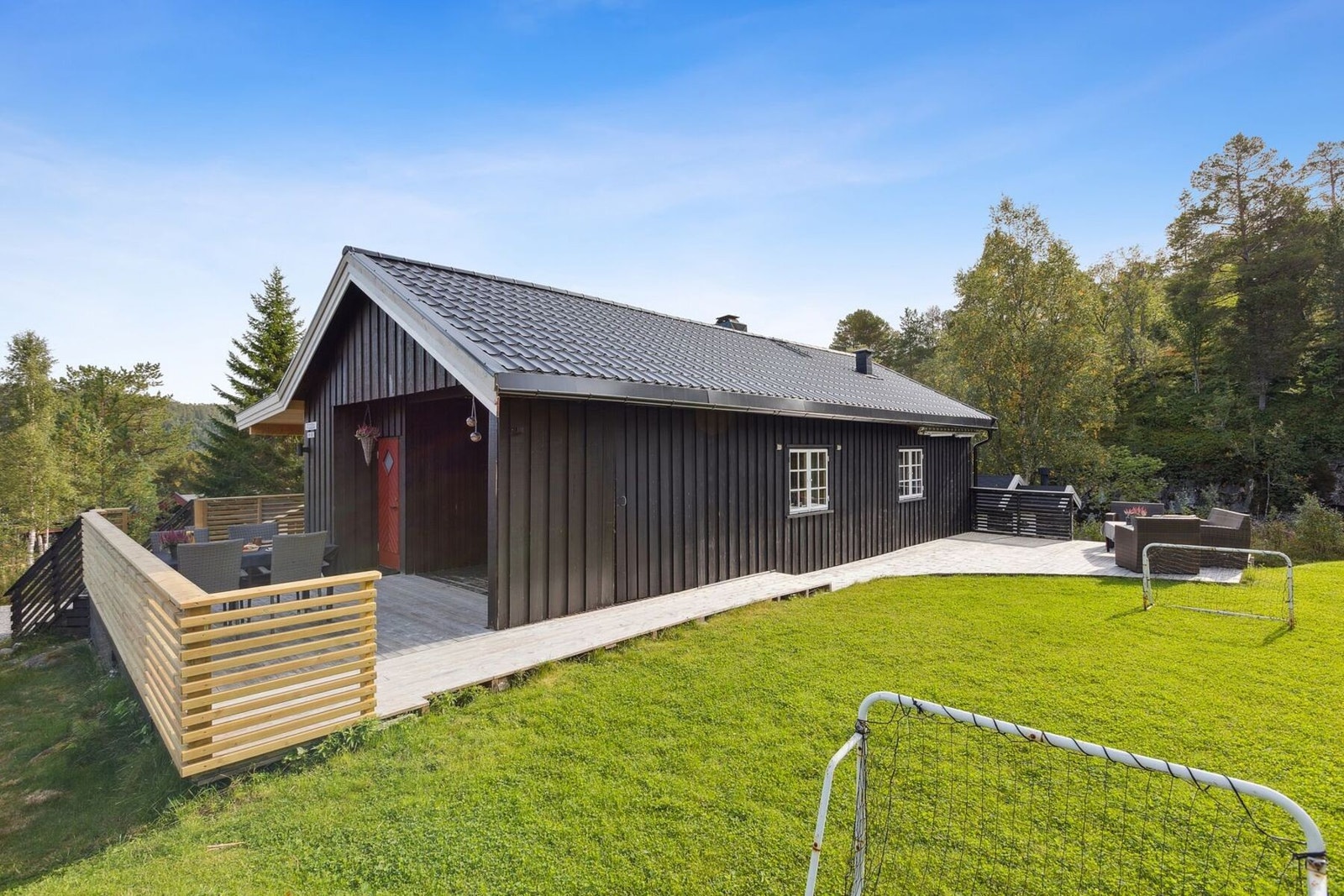 Hagen byr på mye boltreplass, og her er det rom for en rekke aktiviteter året rundt. Galleribilde