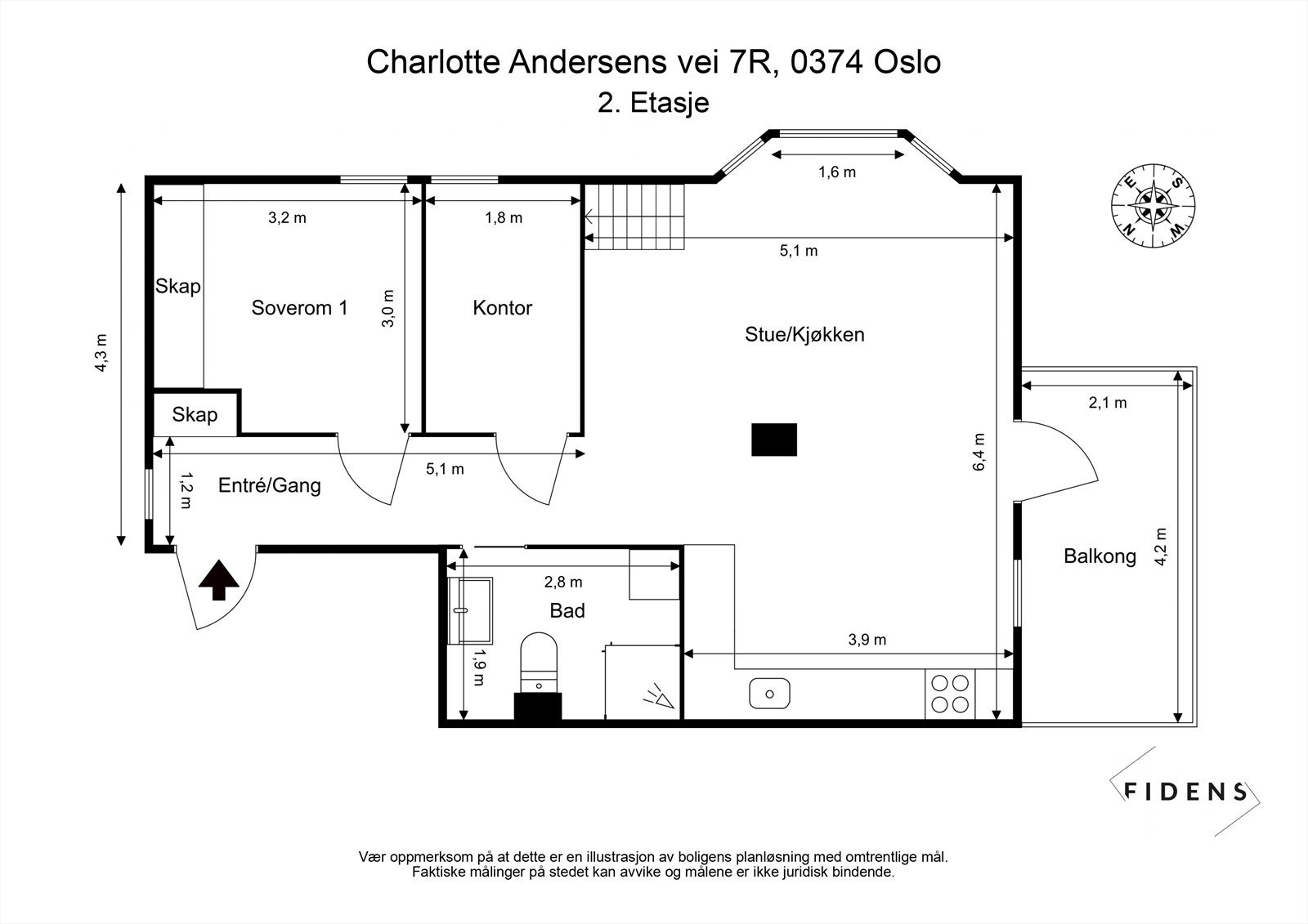 Plantegning. Galleribilde