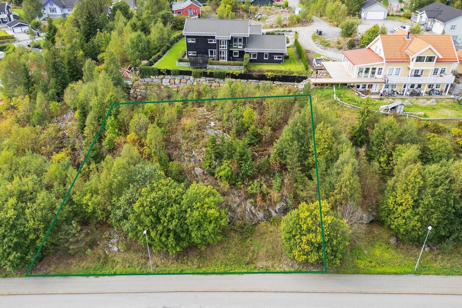 Ca tomtegrenser Galleribilde