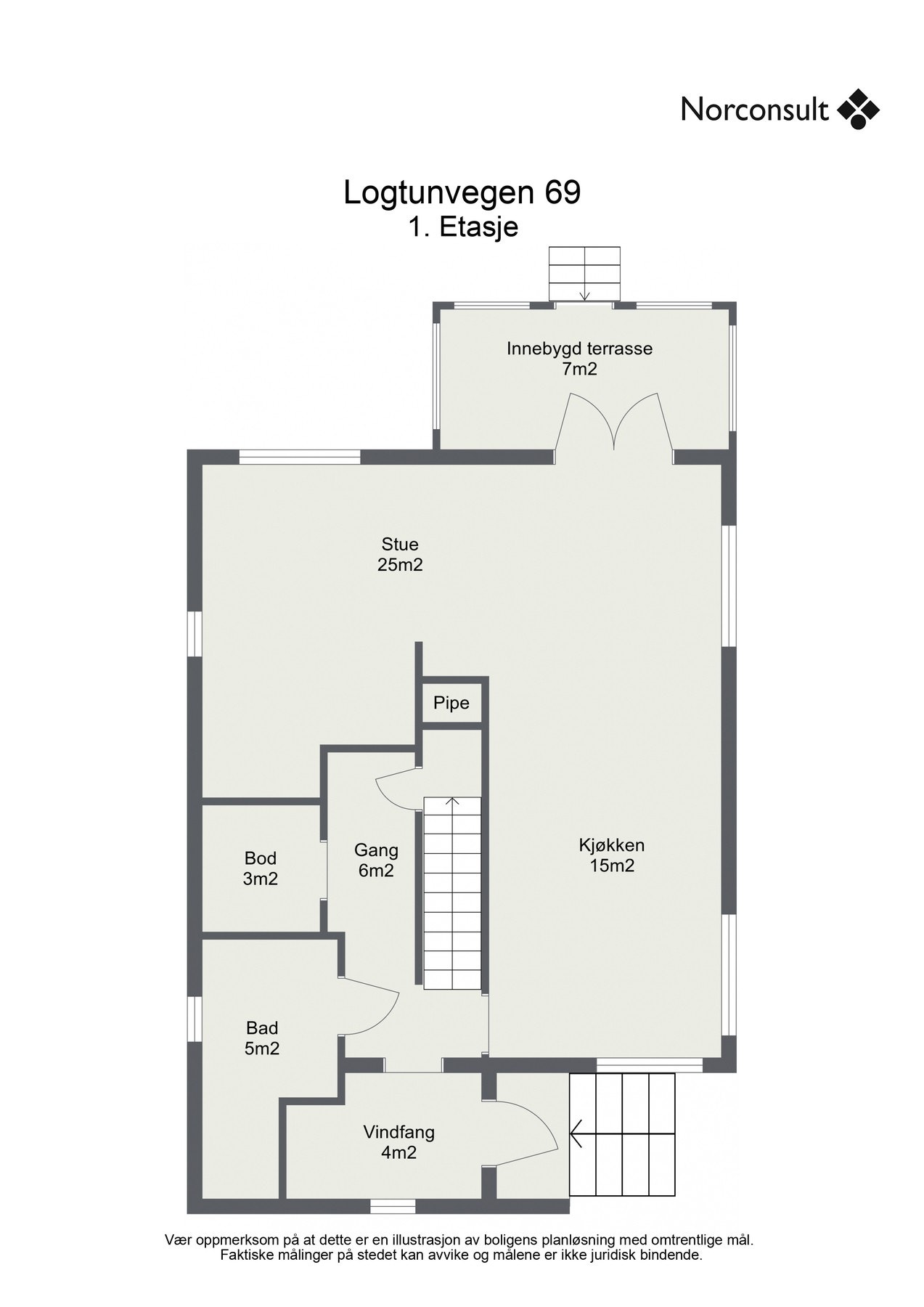 Planskisse Galleribilde