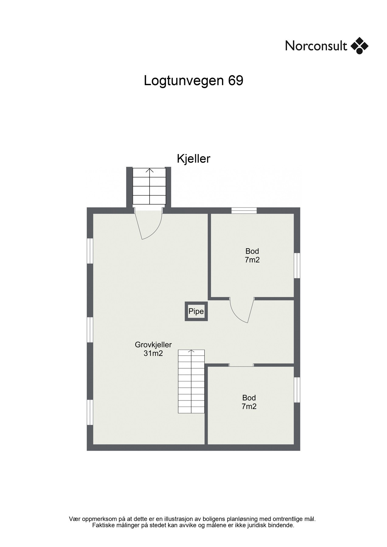 Planskisse Galleribilde