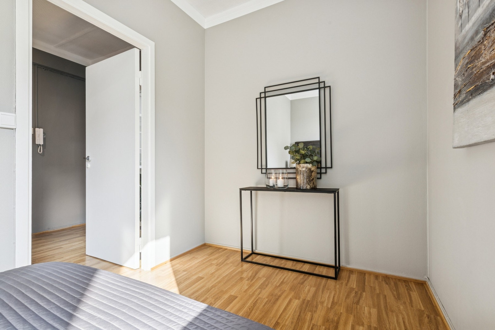 Det er også god plass til garderobeskap på soverom. Galleribilde