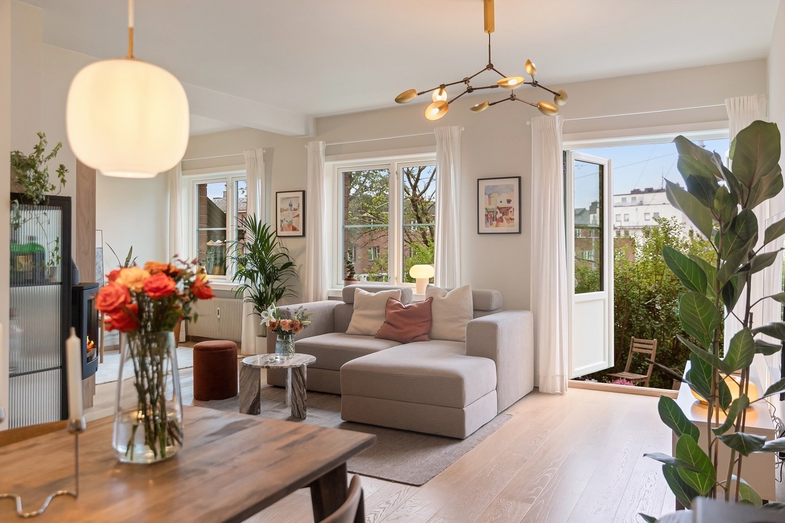 Leiligheten har blitt omfattende oppusset Galleribilde
