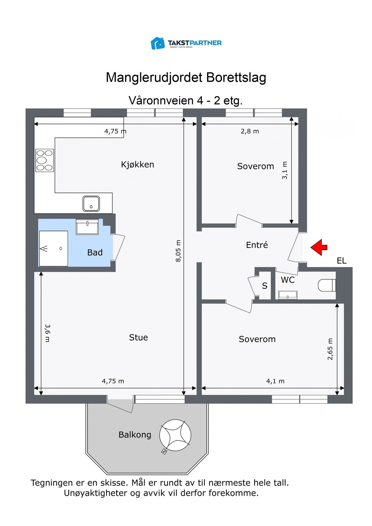 Plantegning. Galleribilde