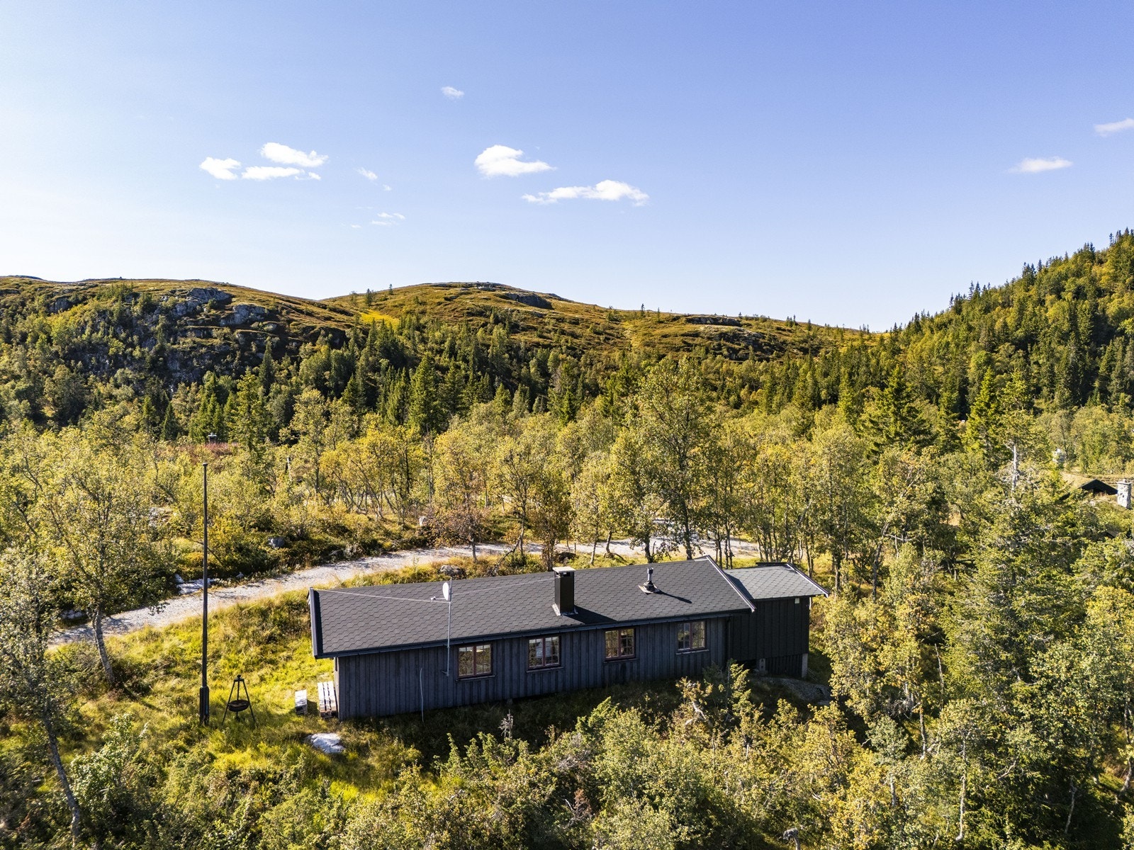 Kjøreavstand fra Oslo ca. 2 timer 15 min og 1 time og 30 minutter fra Drammen. Galleribilde