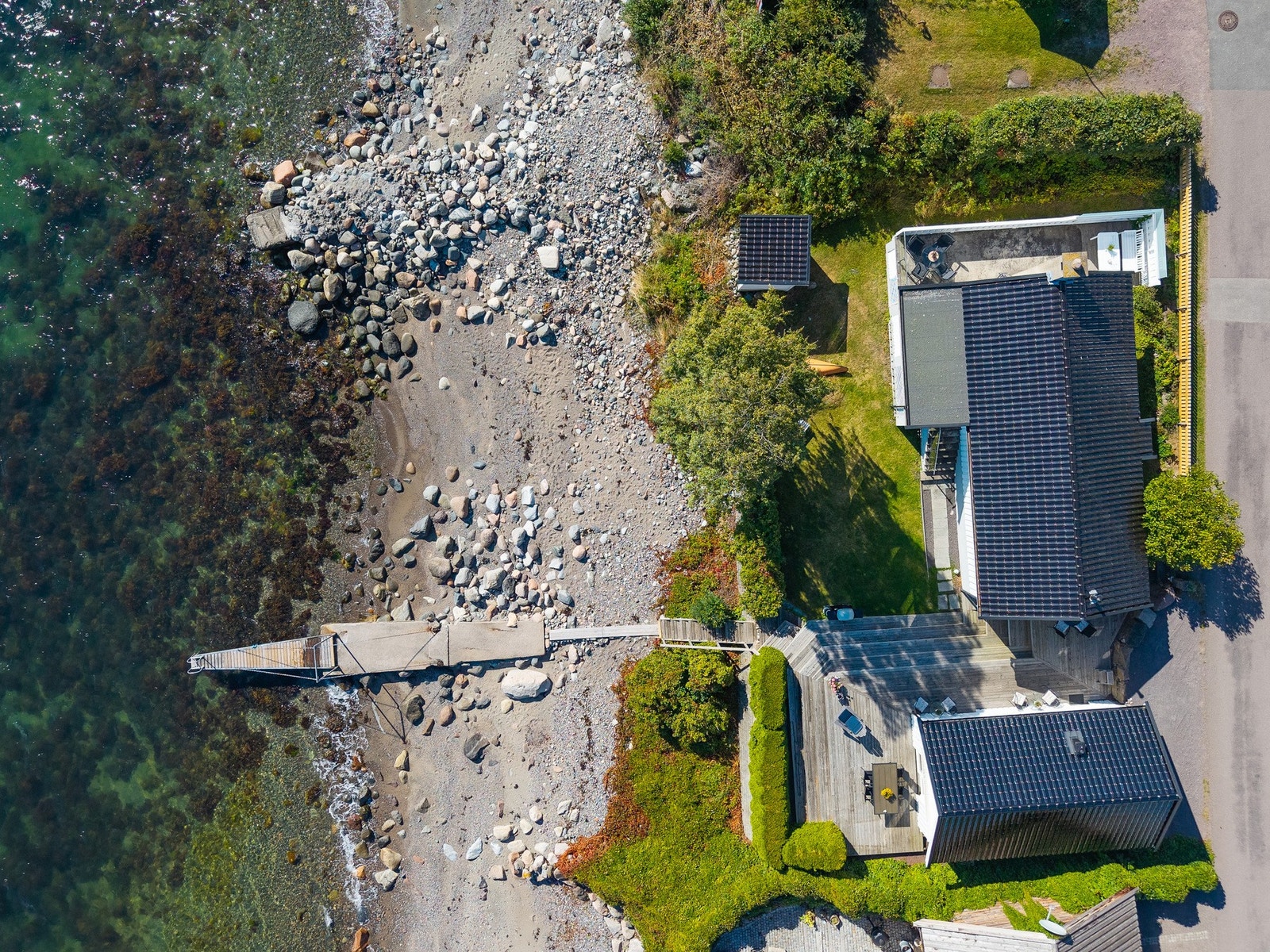 Eiendommen ovenfra Galleribilde