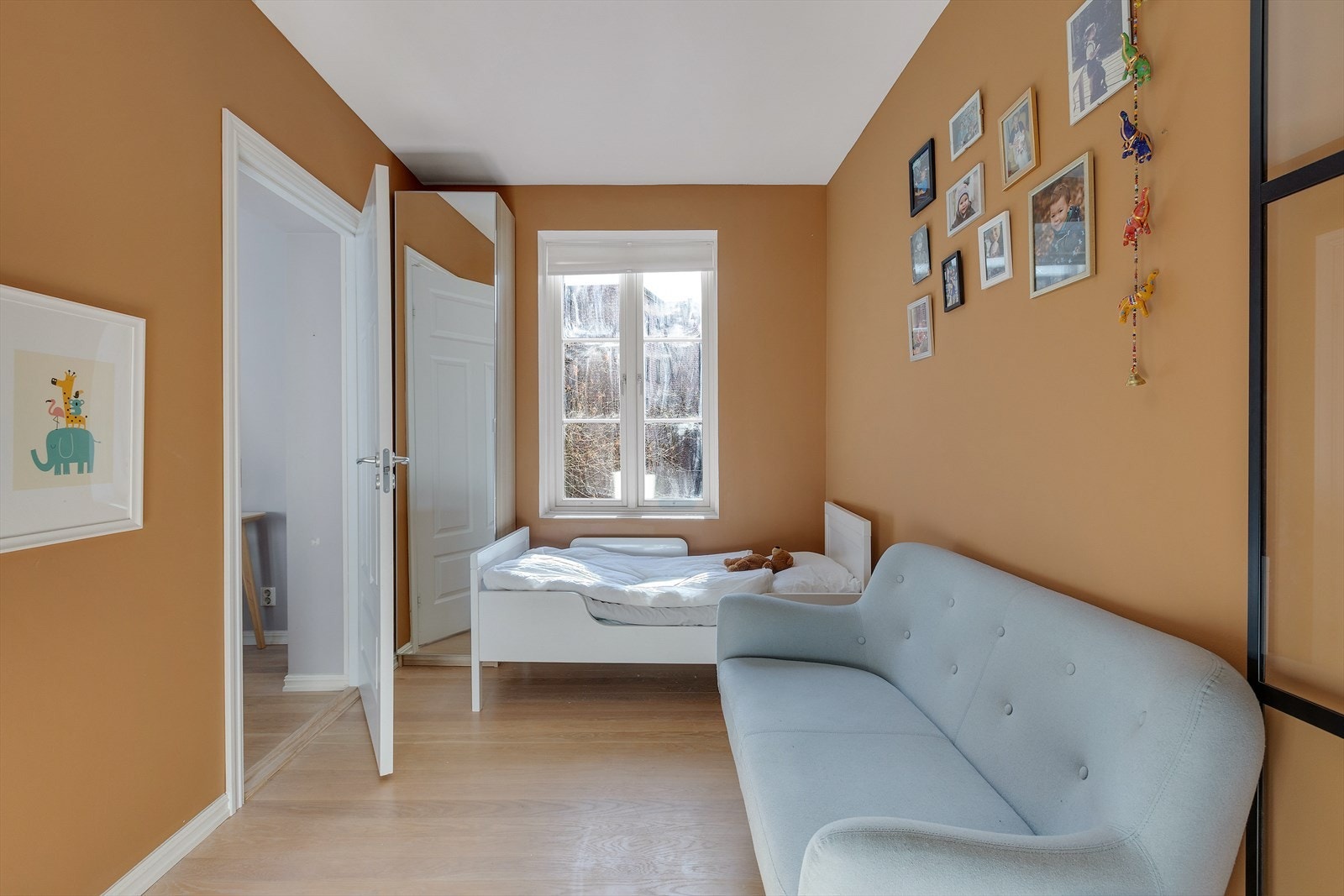 Oppholdsrom benyttes som soverom. Galleribilde