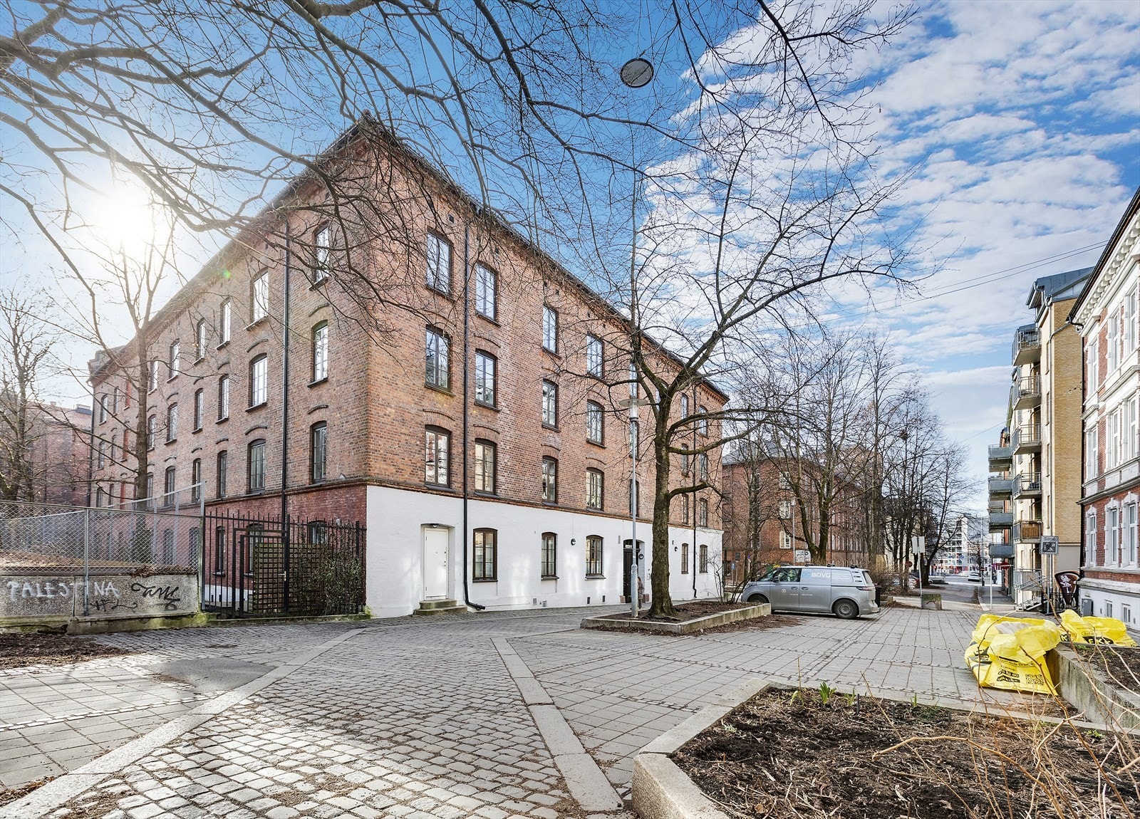 Leiligheten ligger i det ettertraktede Gråbeinkvartalet. Galleribilde