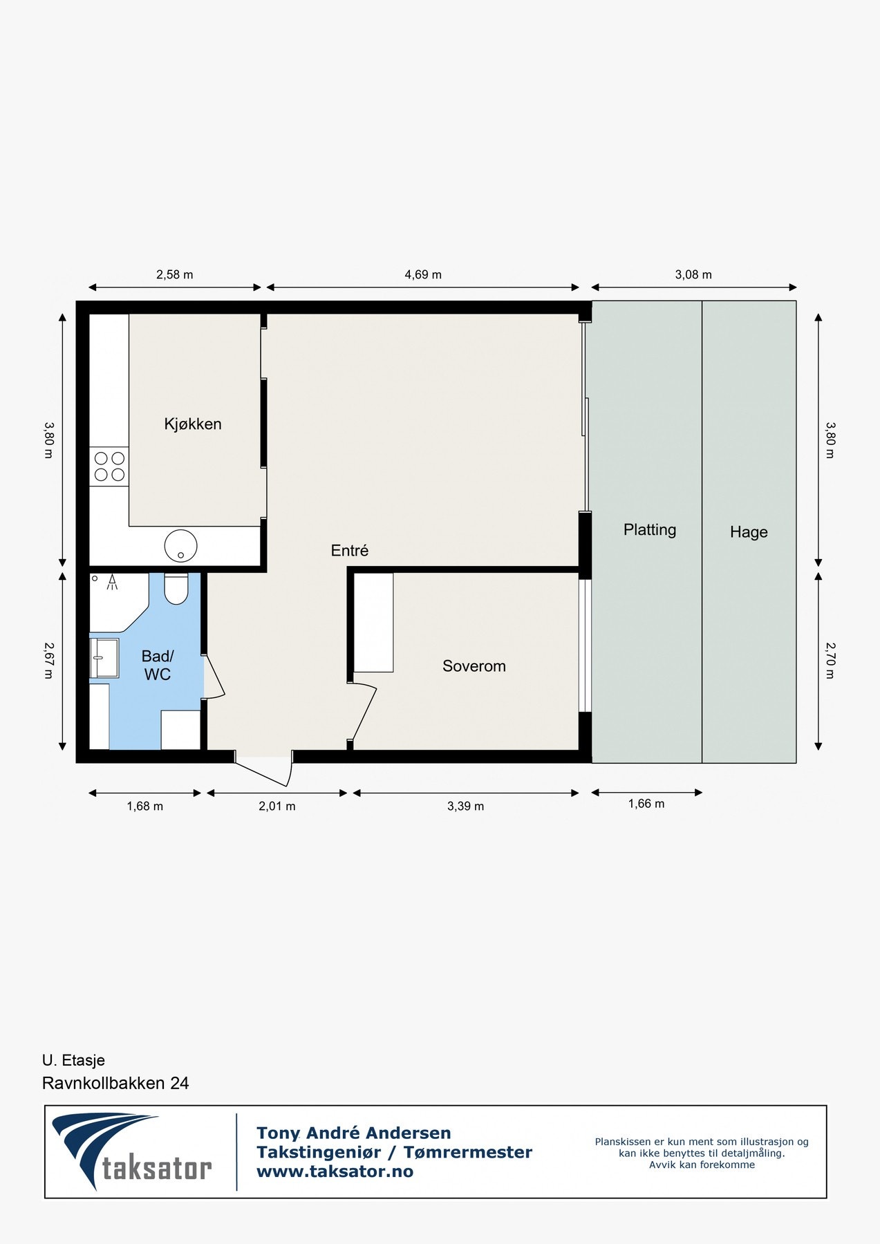 Planløsning. Galleribilde