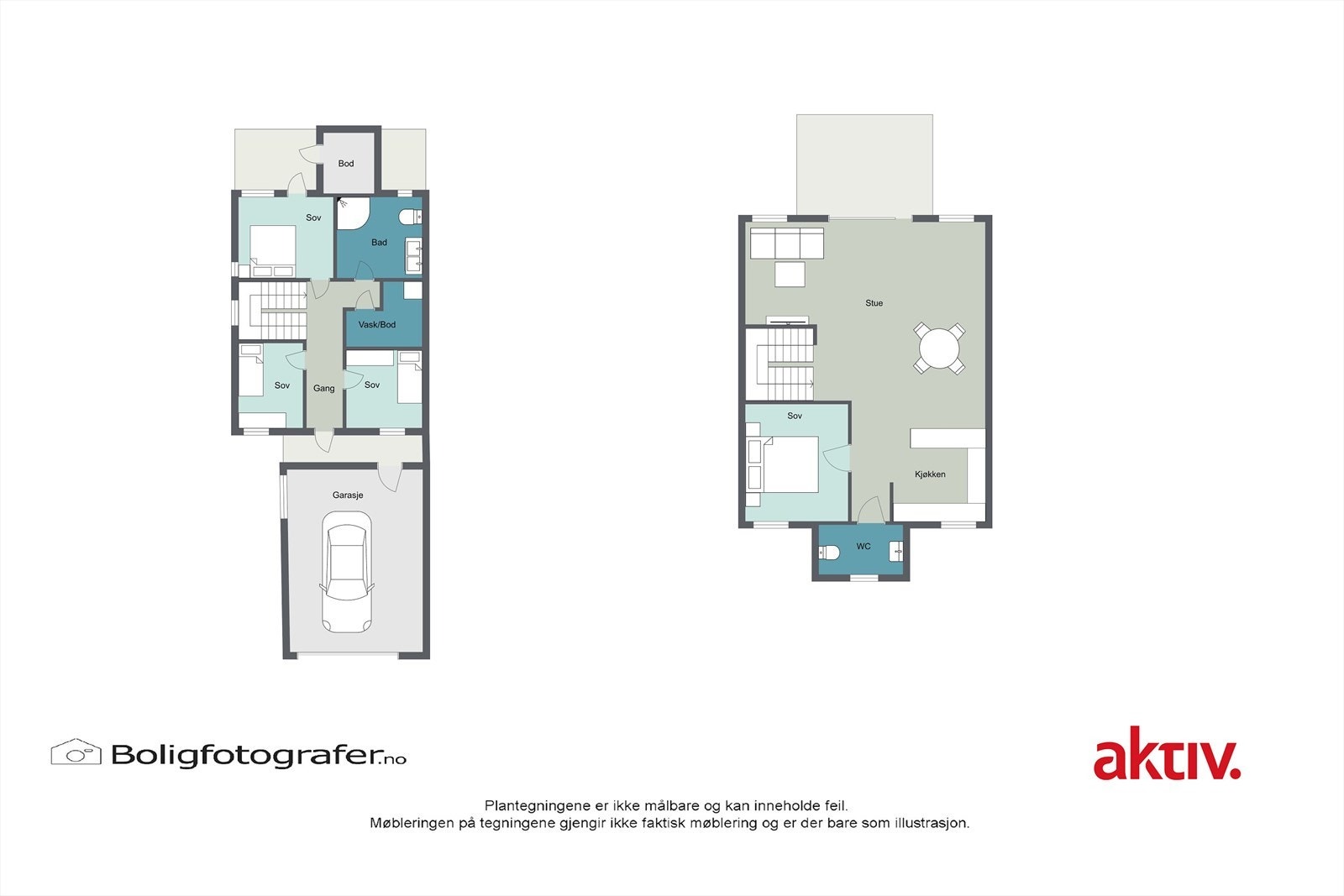 Plantegning - ikke målbar Galleribilde