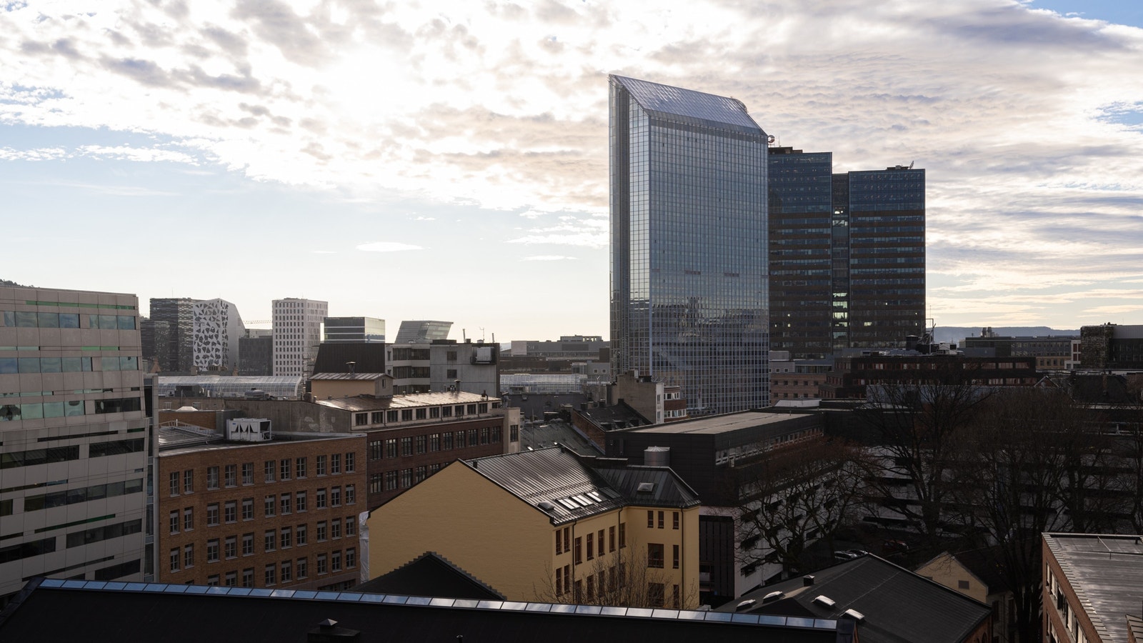 Utsikt fra etasjen Galleribilde