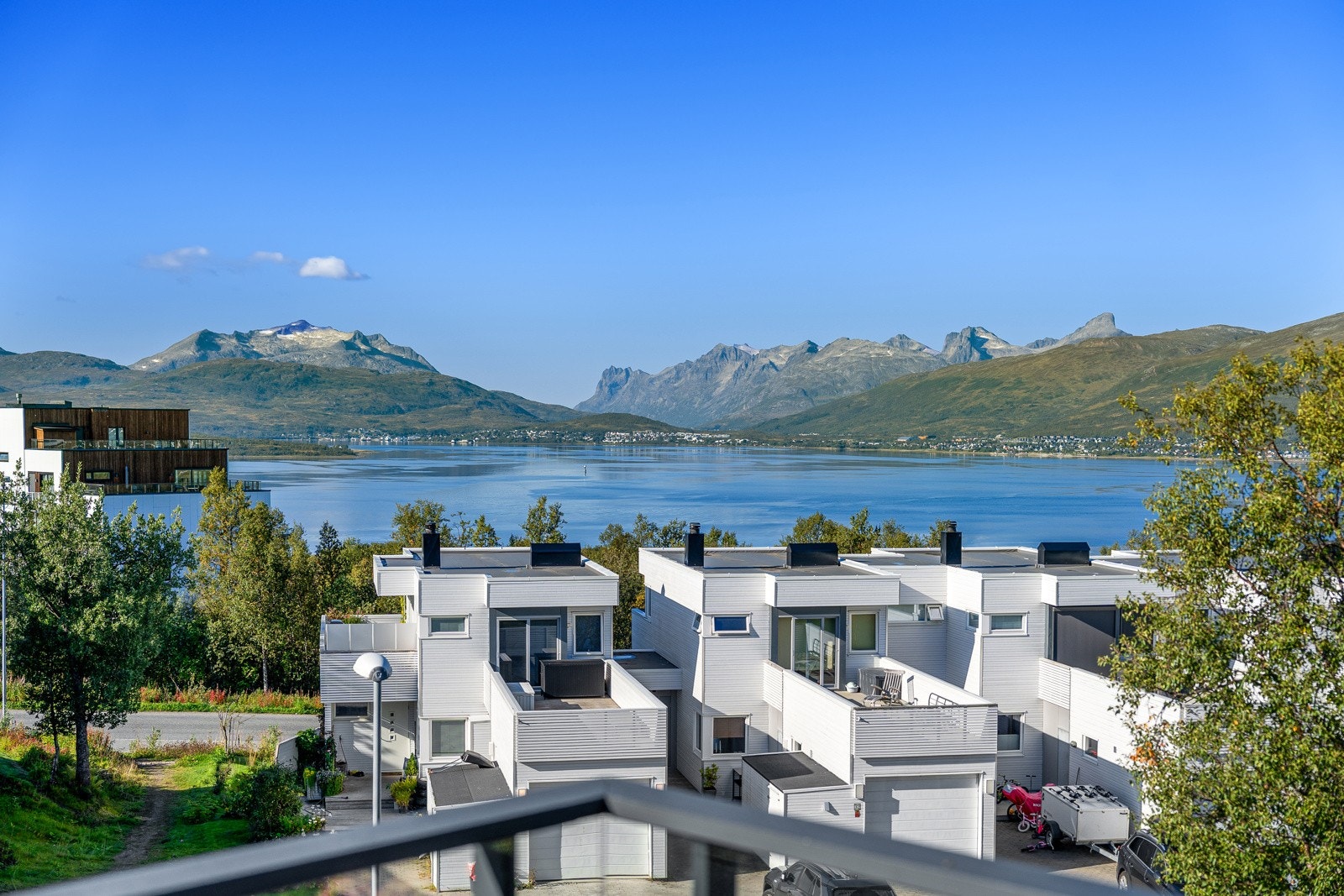 Drømmeutsikt fra verandaen!