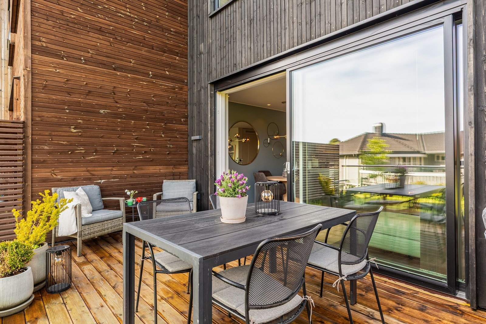 Her har man sol ettermiddag/kveld. Galleribilde