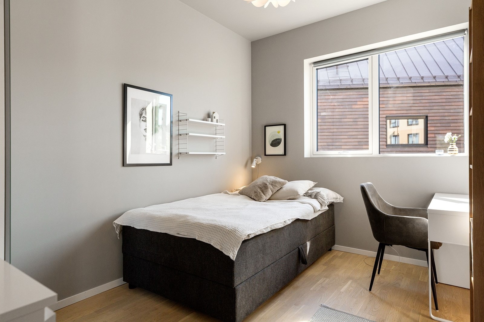 Soverommene måler henholdsvis 7,5 m², 9 m², 10 m² og 11 m². Galleribilde