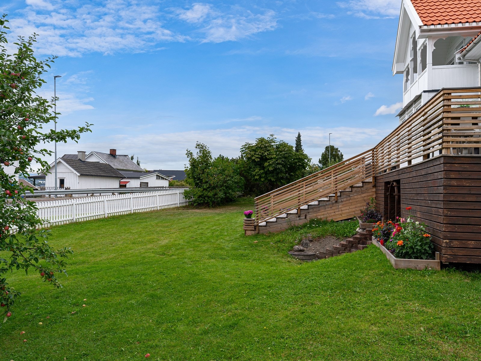 Taket er tekket rundt 2007. Galleribilde