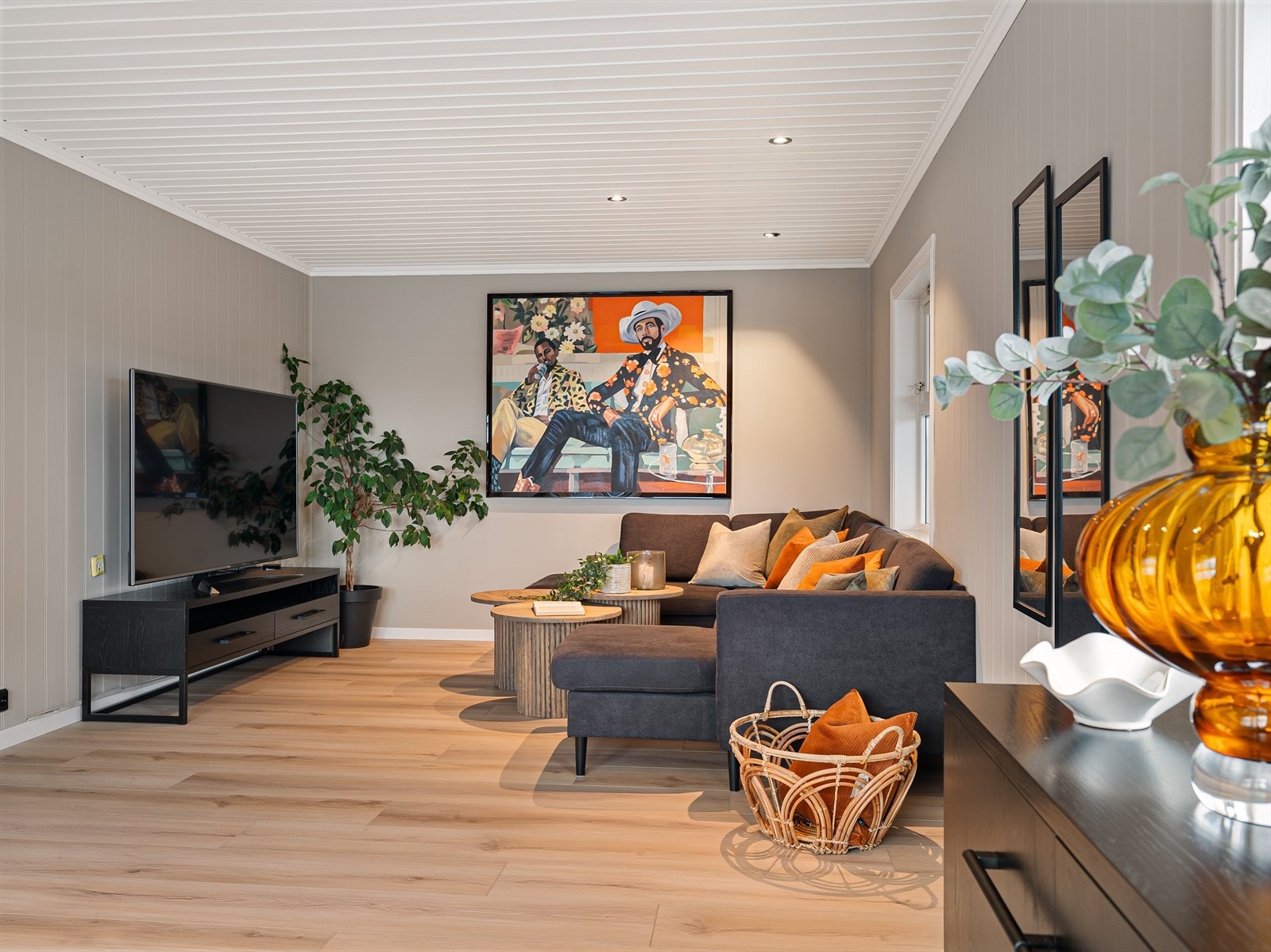 Det er innlagt fiber til huset og det er flere leverandører å velge i. Galleribilde