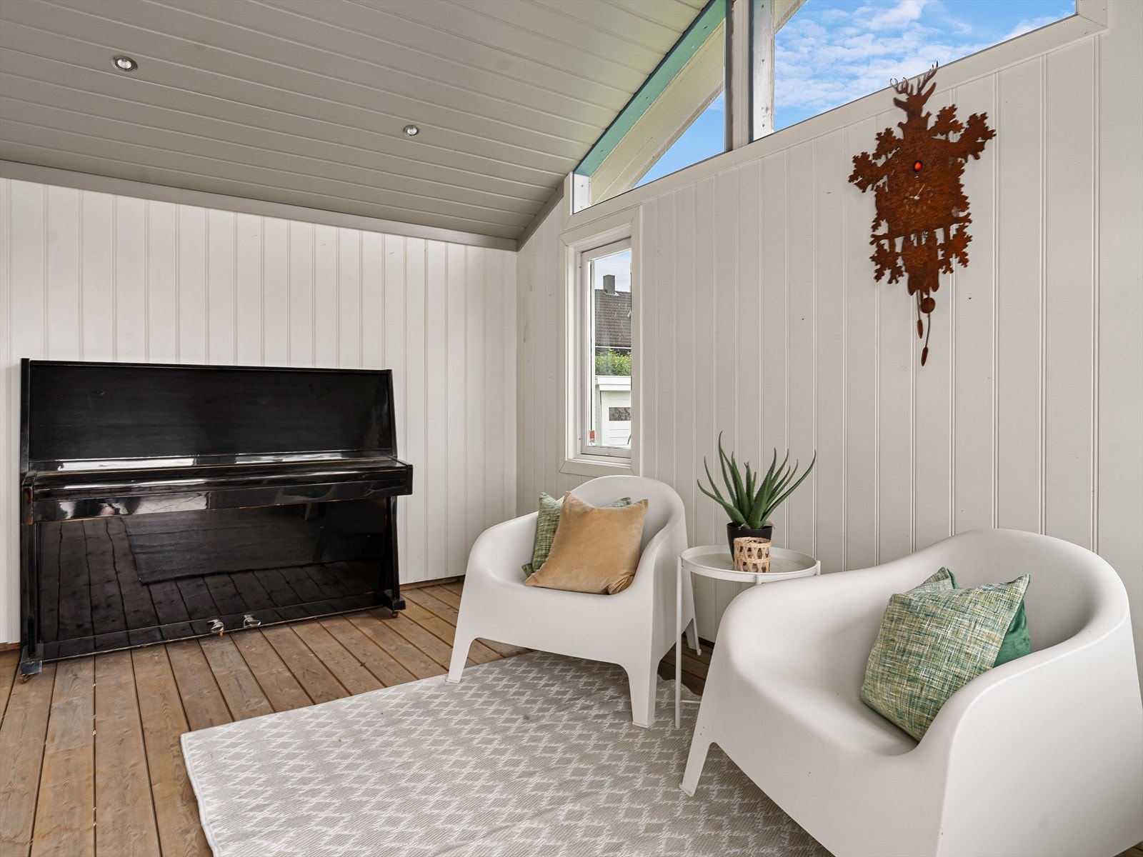 Hagestuen er bygget omkring 2007. Galleribilde