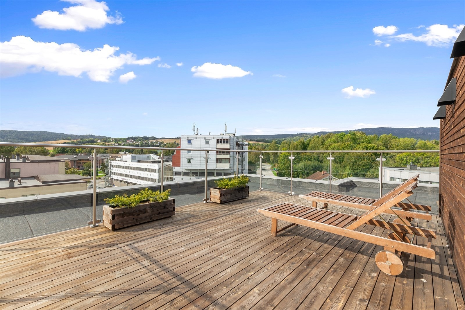 Felles takterrasse Galleribilde