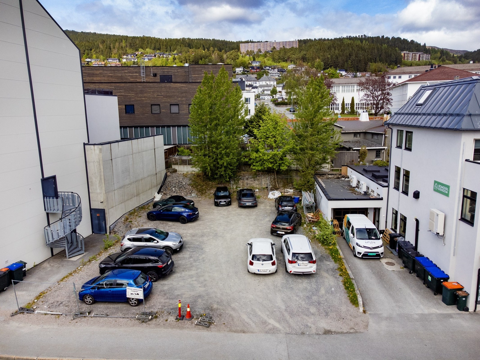 Tomten er på 430 kvm Galleribilde