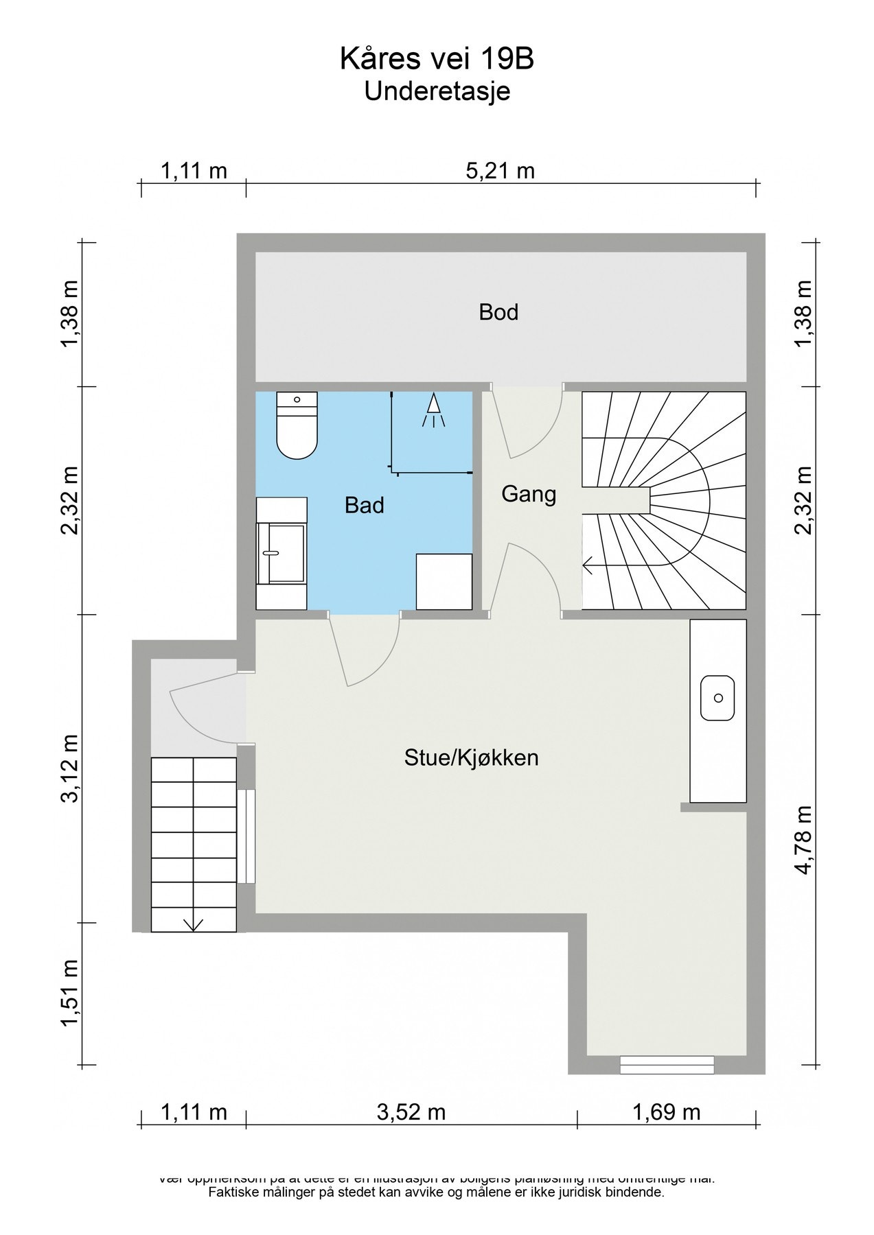 Underetasje Galleribilde