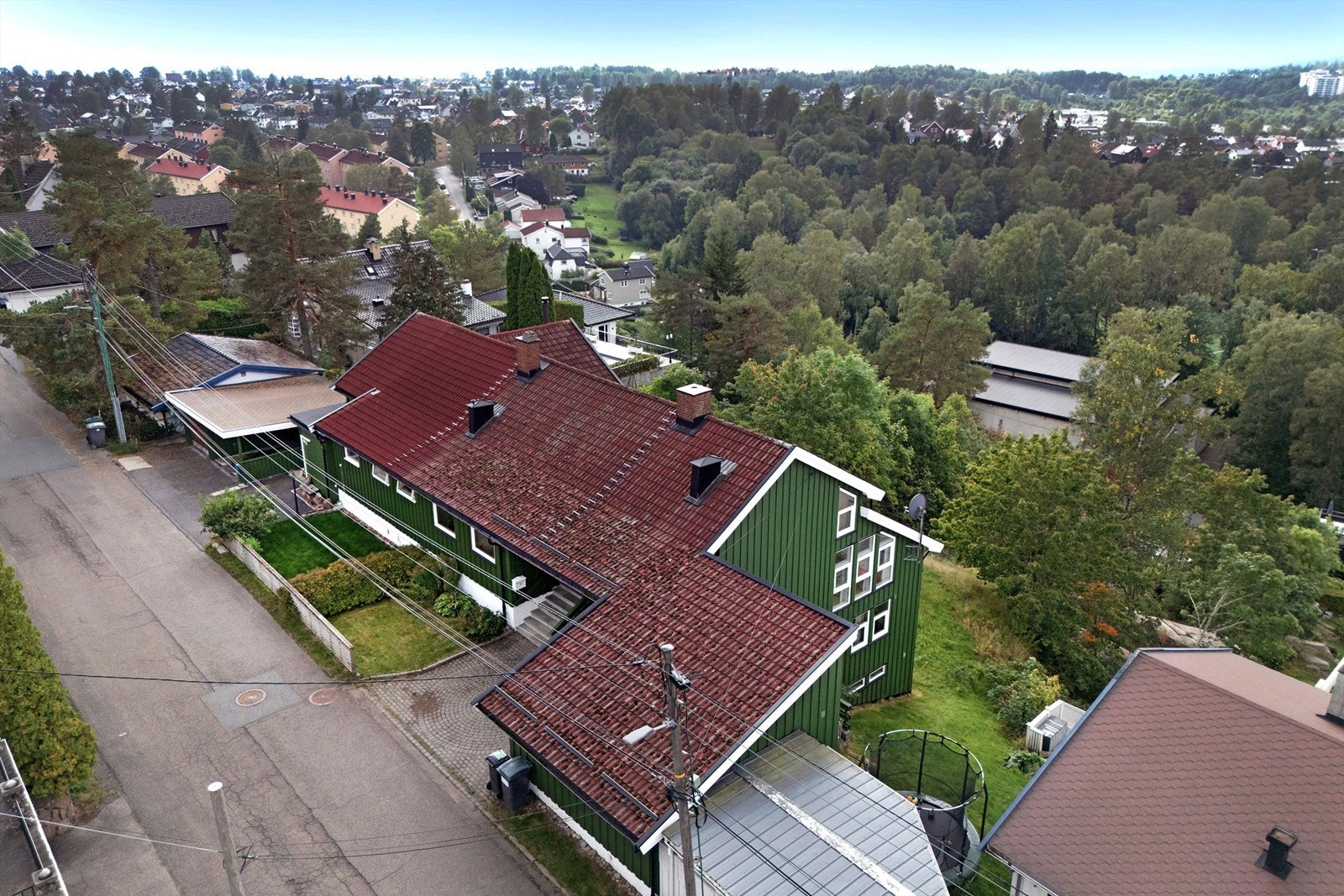 Dronefoto Galleribilde
