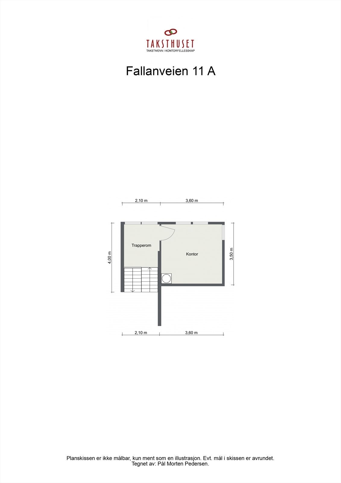 Planskisse - Loftsetasje Galleribilde