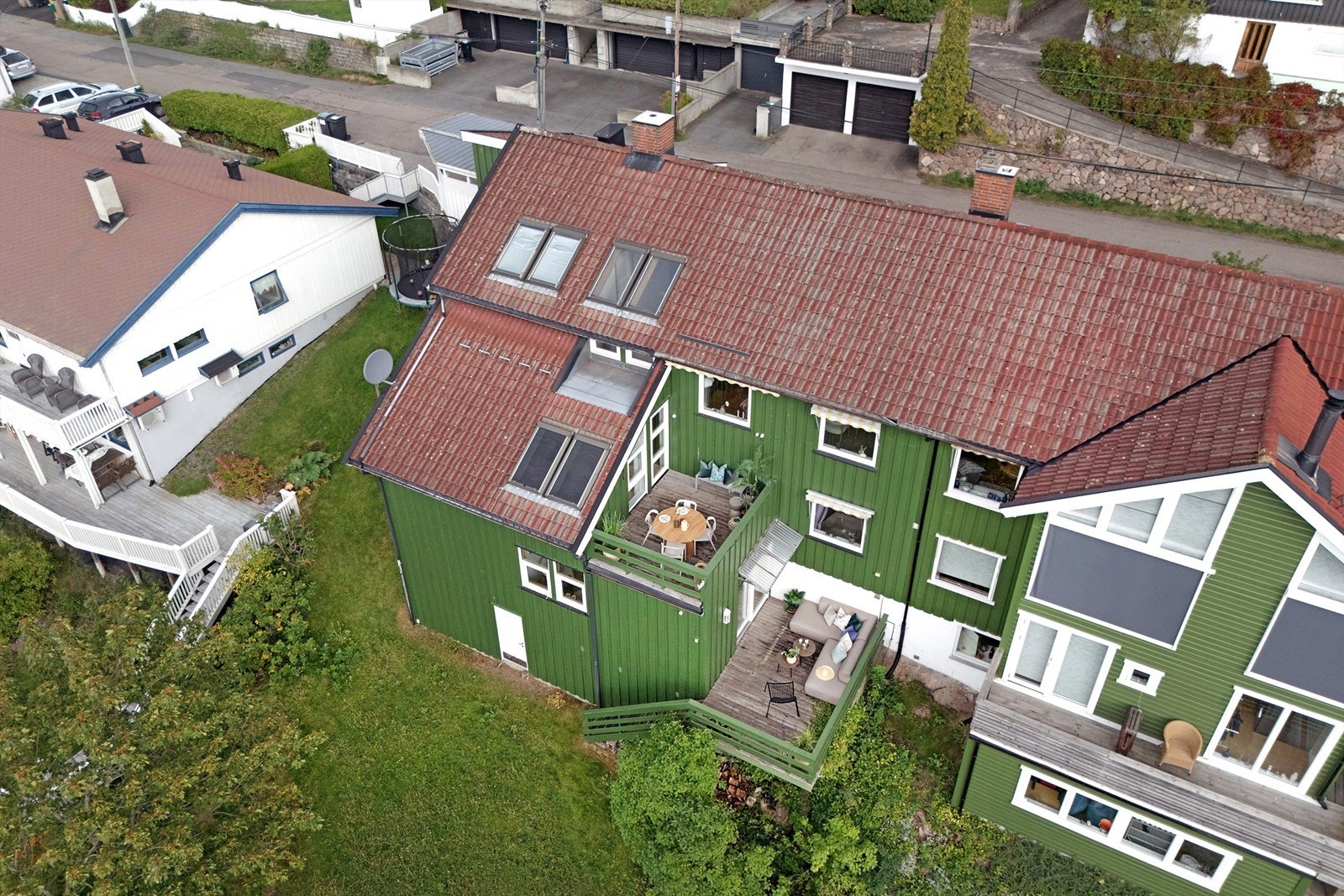 Dronefoto Galleribilde