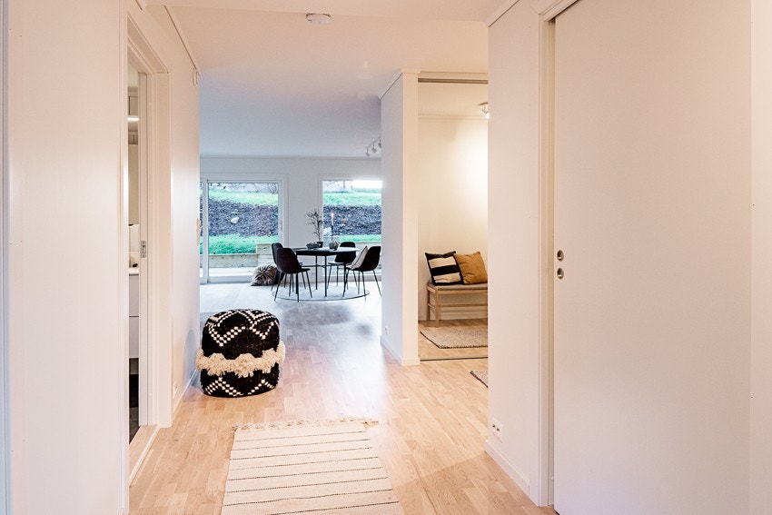 Lys og romslig entre Galleribilde