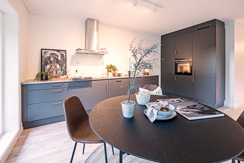 Moderne Sigdal kjøkkeninnredning Galleribilde