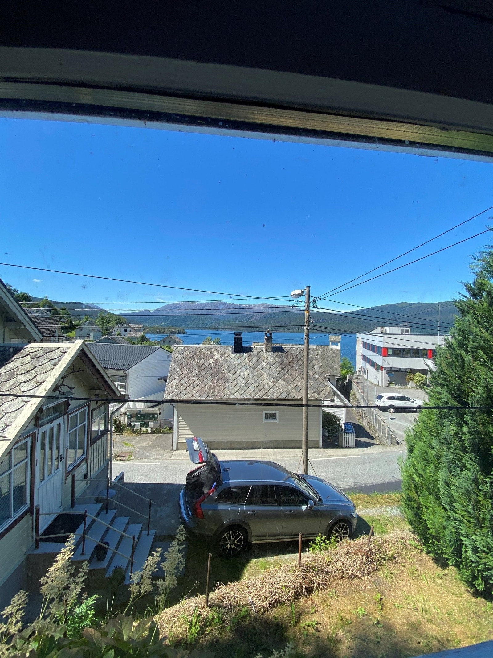 Utsikt fra anneks. Galleribilde