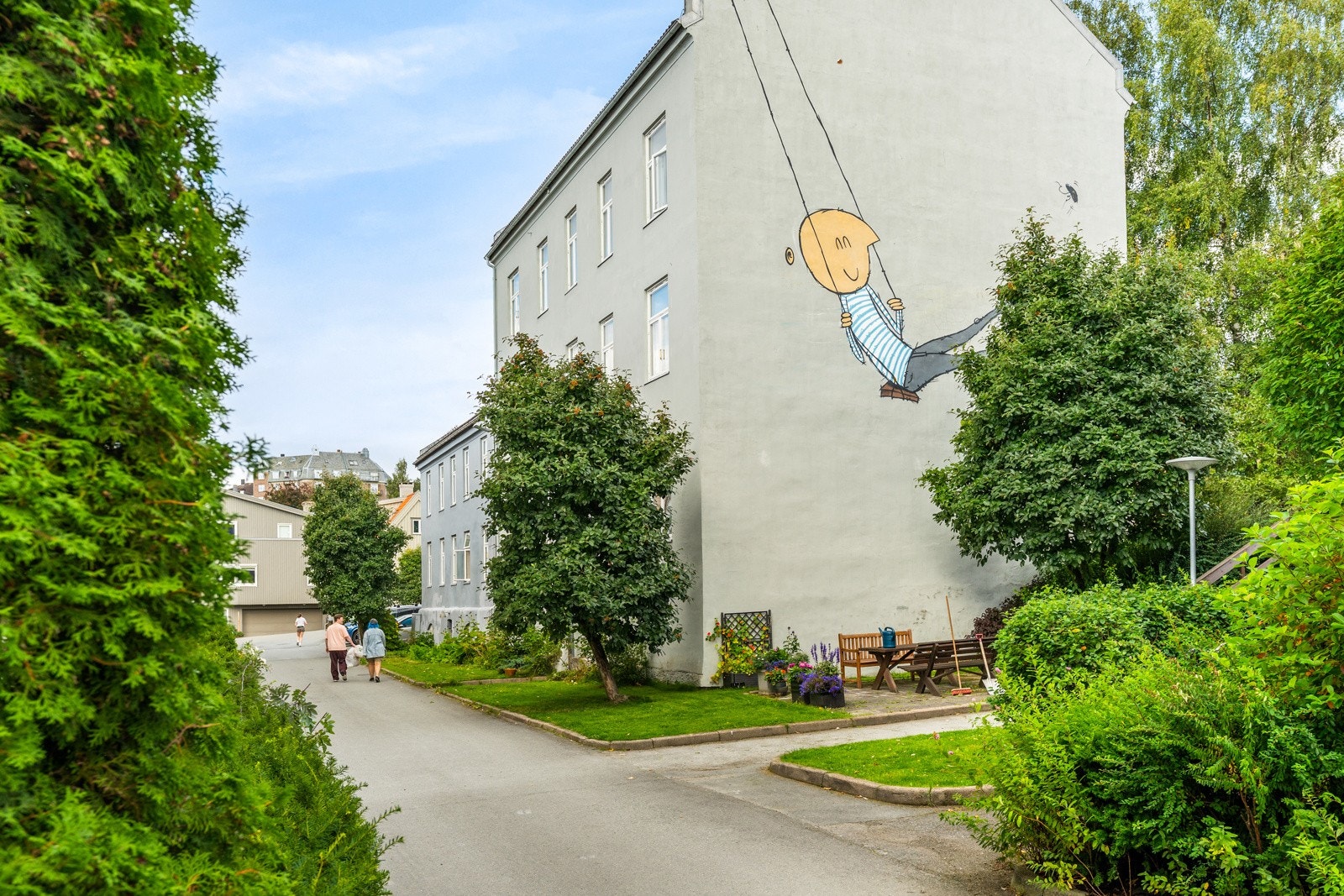 Sameiet Øvre Bakklandet består av 6 leiligheter. Galleribilde