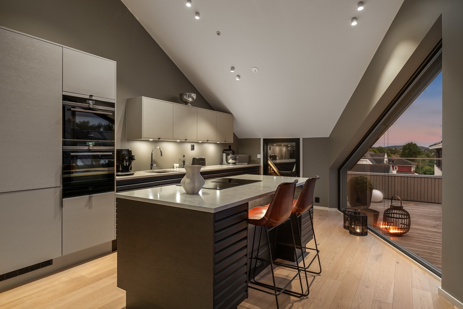 Kveldsstemning Galleribilde