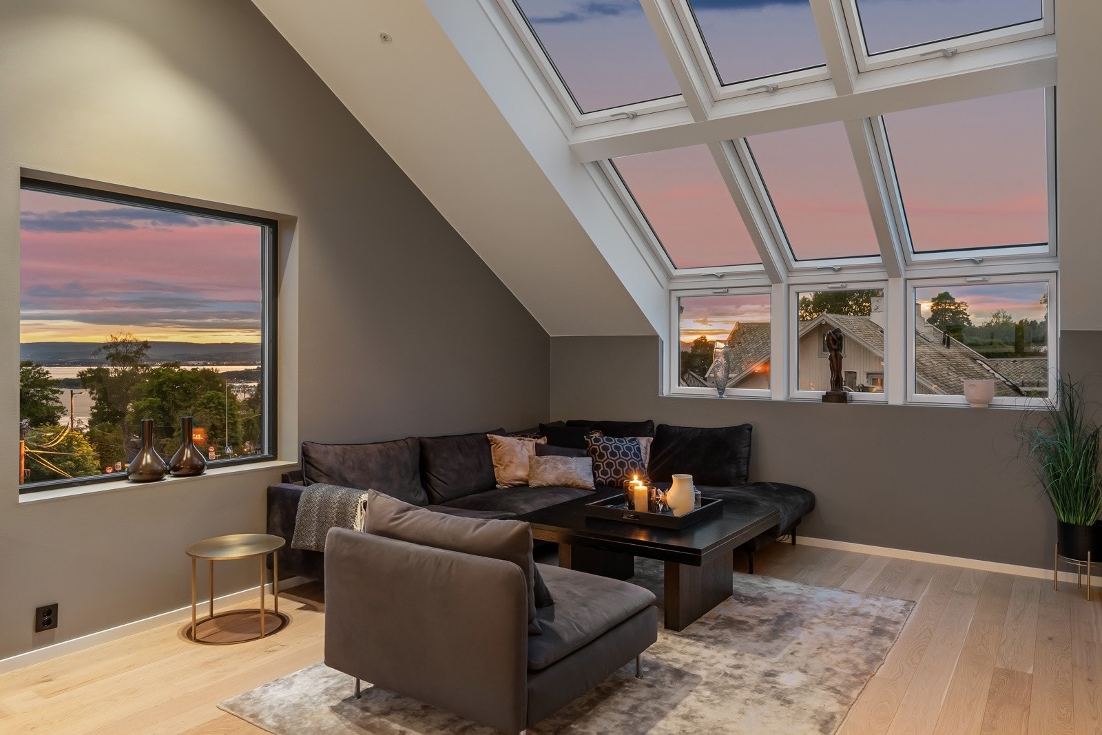 Kveldsstemning Galleribilde