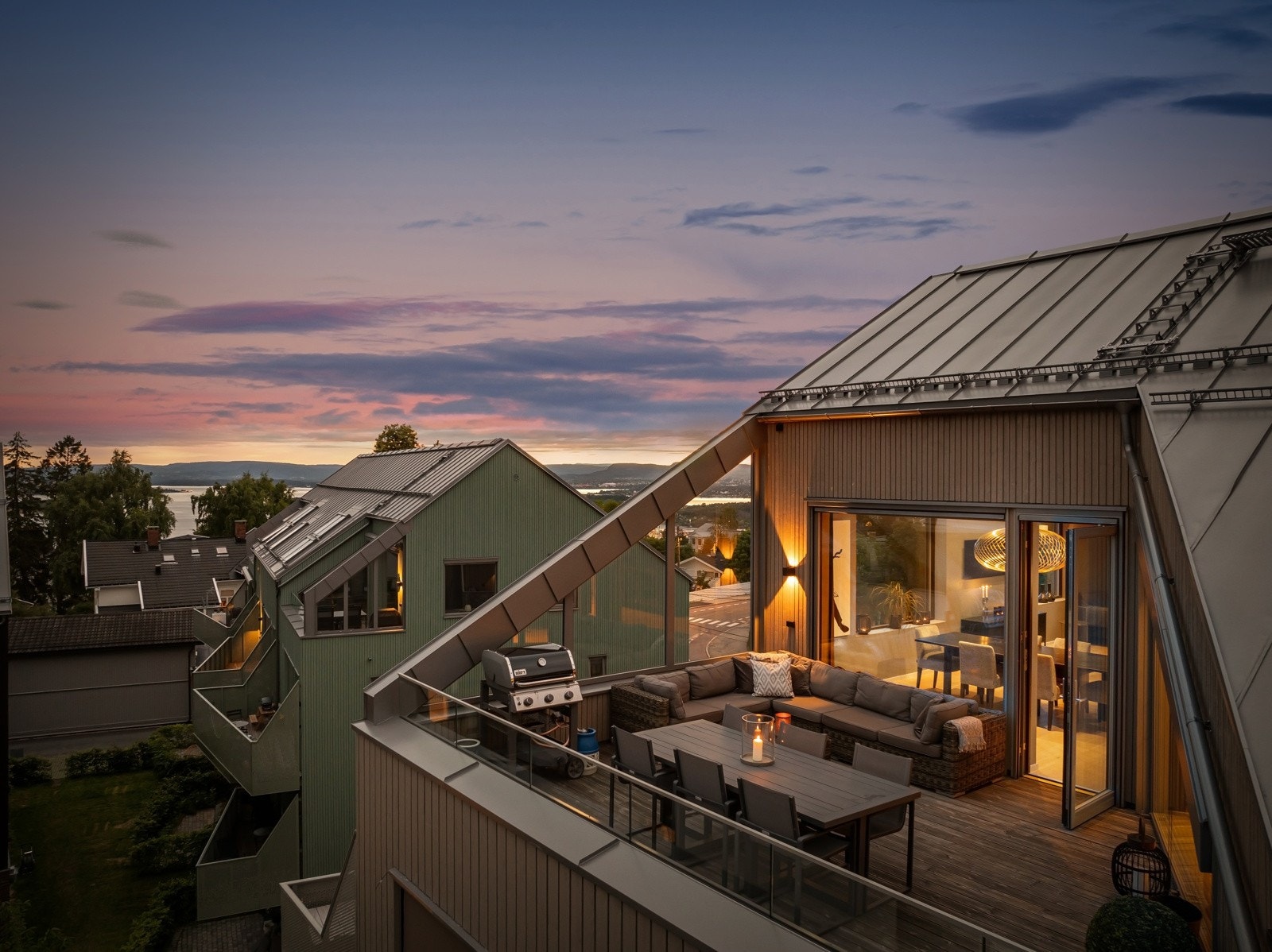 Kveldsstemning Galleribilde