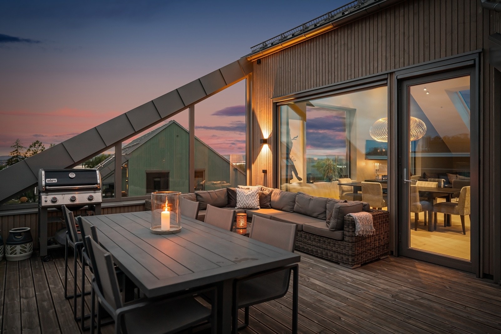 Kveldsstemning Galleribilde