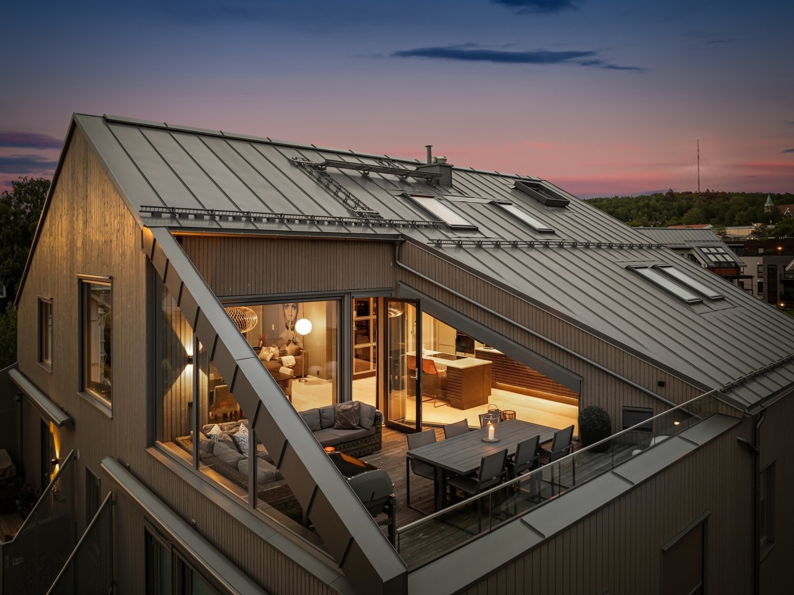 Kveldsstemning Galleribilde