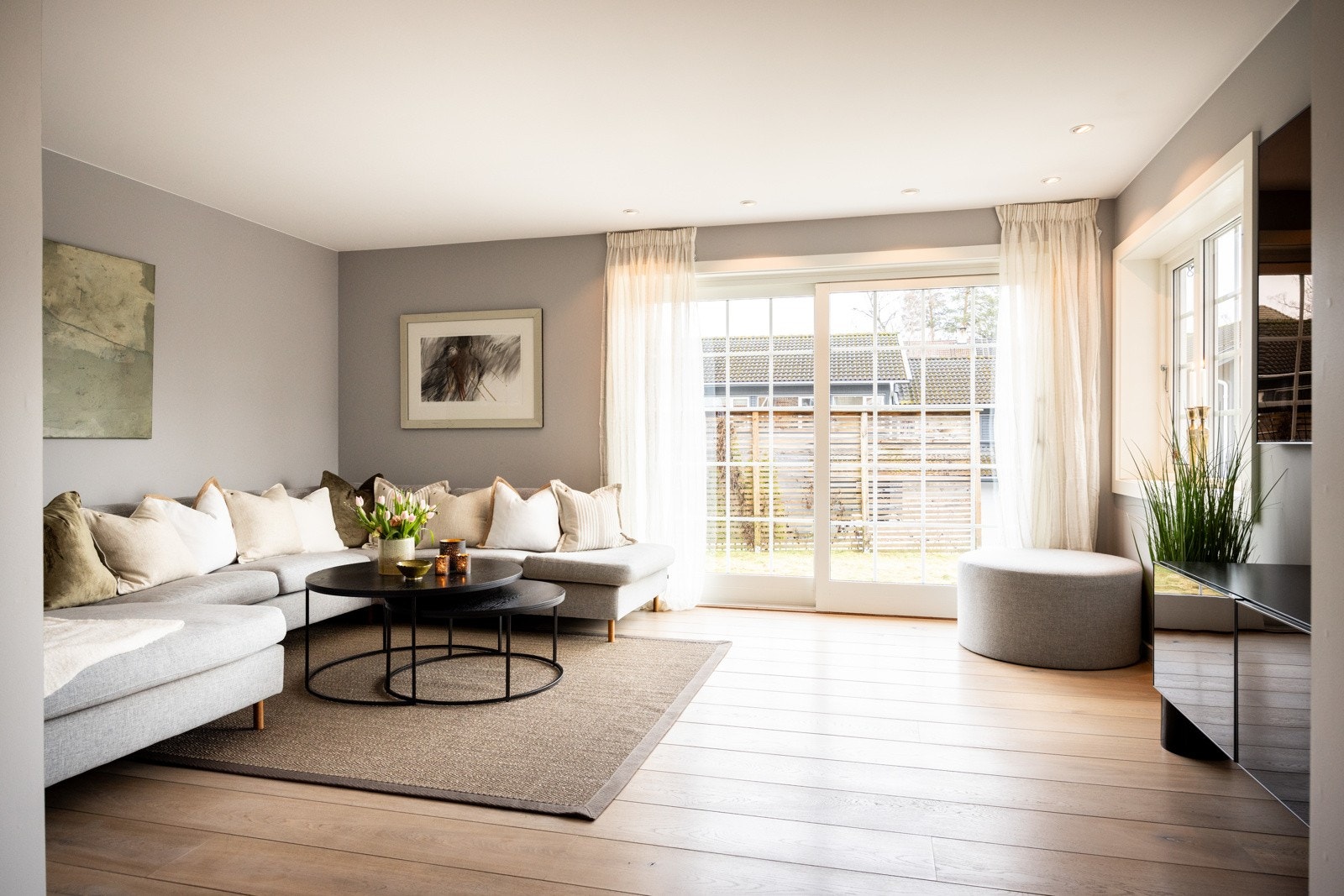 Vinduene i etasjen er med 3-lags isolerglass fra 2018. Galleribilde