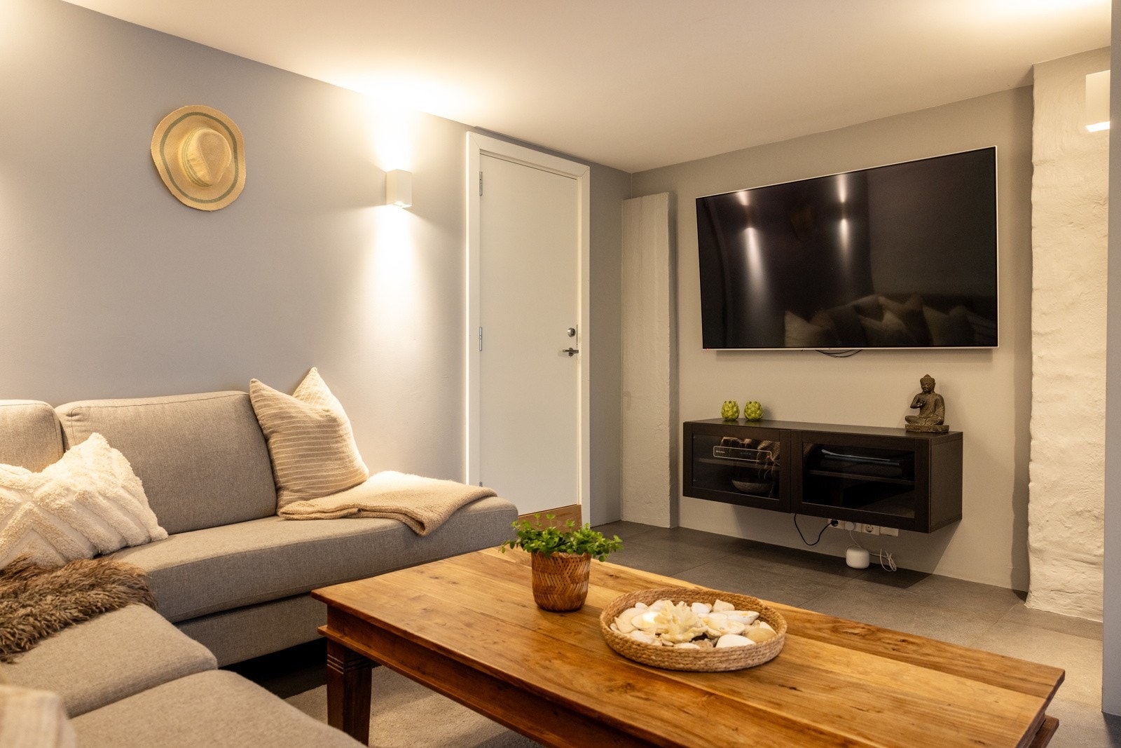 Det er gulvvarme i hybelen. Galleribilde